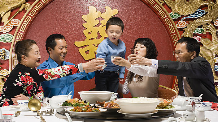 Chinese New Year is about family, friends and food