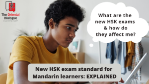 boy worrying about new HSK exam