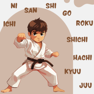 Numbers while learning Karate
