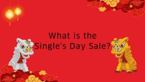 Singles day sale 11:11 in China