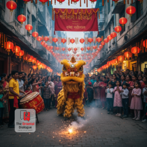 Chinese New Year in India - Lion Dance